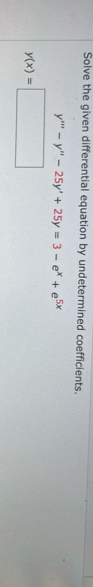 Answered: Solve The Given Differential Equation… | Bartleby