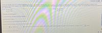 Question Help
A data set includes data from student evaluations of courses. The summary statistics are n = 86, x = 3.83, s = 0.56. Use a 0.10 significance level to test the claim that the population of student course
evaluations has a mean equal to 4.00. Assume that a simple random sample has been selected. Identify the null and alternative hypotheses, test statistic, P-value, and state the final conclusion that addresses
the original claim.
%3D
O C. Ho: H=4.00
O D. Ho: H= 4.00
H:H>4.00
H1 H#4.00
Determine the test statistic.
(Round to two decimal places as needed.)
Determine the P-value.
(Round to three decimal places as needed.)
State the final conclusion that addresses the original claim.
сorrect
Ho. There is
v evidence to conclude that the original claim that the mean of the population of student course evaluations is equal to 4.00
Click to select your answer(S).
