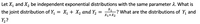 Let \( X_1 \) and \( X_2 \) be independent exponential distributions with the same parameter \( \lambda \). What is the joint distribution of \( Y_1 = X_1 + X_2 \) and \( Y_2 = \frac{X_1}{X_1 + X_2} \)? What are the distributions of \( Y_1 \) and \( Y_2 \)?