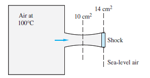 14 cm?
Air at
10 cm?
100°C
Shock
Sea-level air
