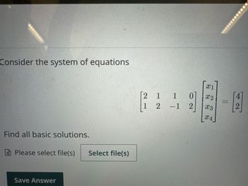 Answered: Solve The Following 2-dimensional… | Bartleby