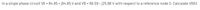 In a single phase circuit VA = 84.85 + j84.85 V and VB = 96.59 - j25.88 V with respect to a reference node 0. Calculate VBA)
