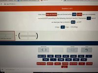 oclouden9805 - Uutlook
Data Collection: Local Blodiversit
i app.101edu.co
Question 3 of 5
How many liters of CH.OH gas are formed when 3.20 L of H2 gas are completely
reacted at STP according to the following chemical reaction? Remember
1
mol of
an ideal gas has a volume of 22.4 L at STP
CO(g) +
2
H:(g) CH:OH(g)
STARTING AMOUNT
ADD FACTOR
ANSWER
RESET
*( )
6.022 x 1023
1.60
32.05
9.16
0.143
22.4
2
6.40
1
0.286
3.20
2.02
4.58
g/mol CH,OH
g/mol H2
mol H2
g CH.OH
mol CH.OH
LH.
L CH:OH
g H2
Unit 4 Outline.docx
