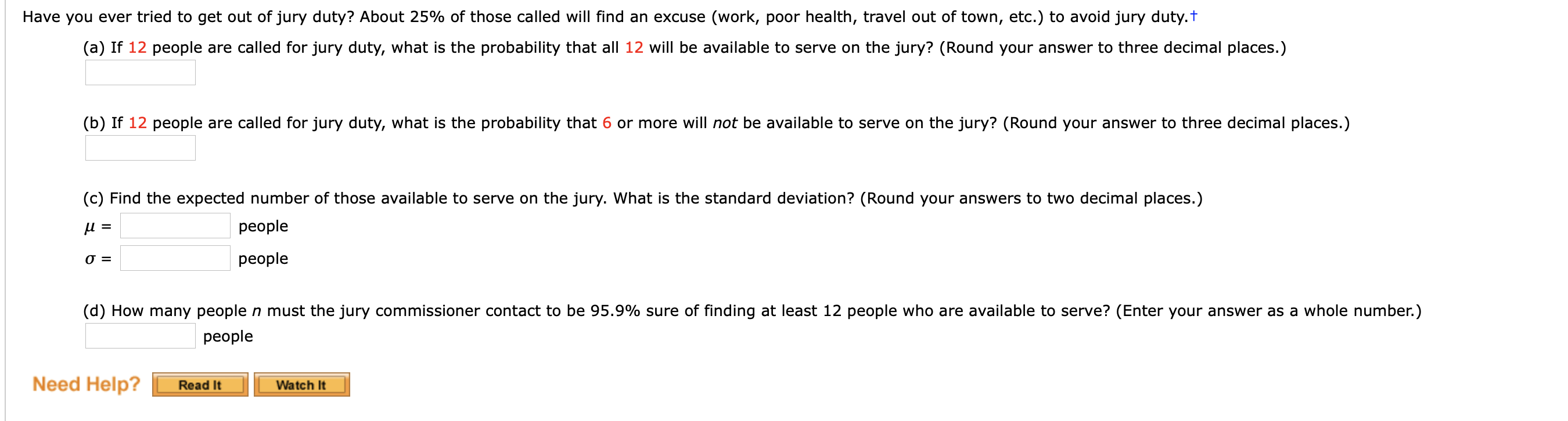 Answered: Have You Ever Tried To Get Out Of Jury… | Bartleby