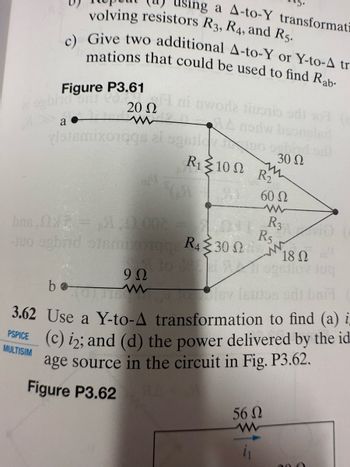 Answered: A) Find The Equivalent Resistance Rab… | Bartleby