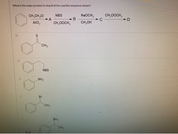 Answered: What Is The Major Product In Step B Of… | Bartleby