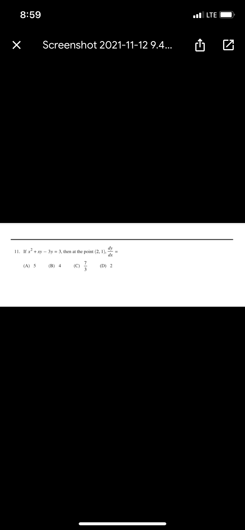 Answered Dy 11 If X Xy 3y 3 Then At The Bartleby