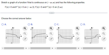 Answered: Sketch a graph of a function f that is… | bartleby