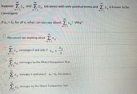 Answered: Suppose A, And B, Are Series With Only… | Bartleby