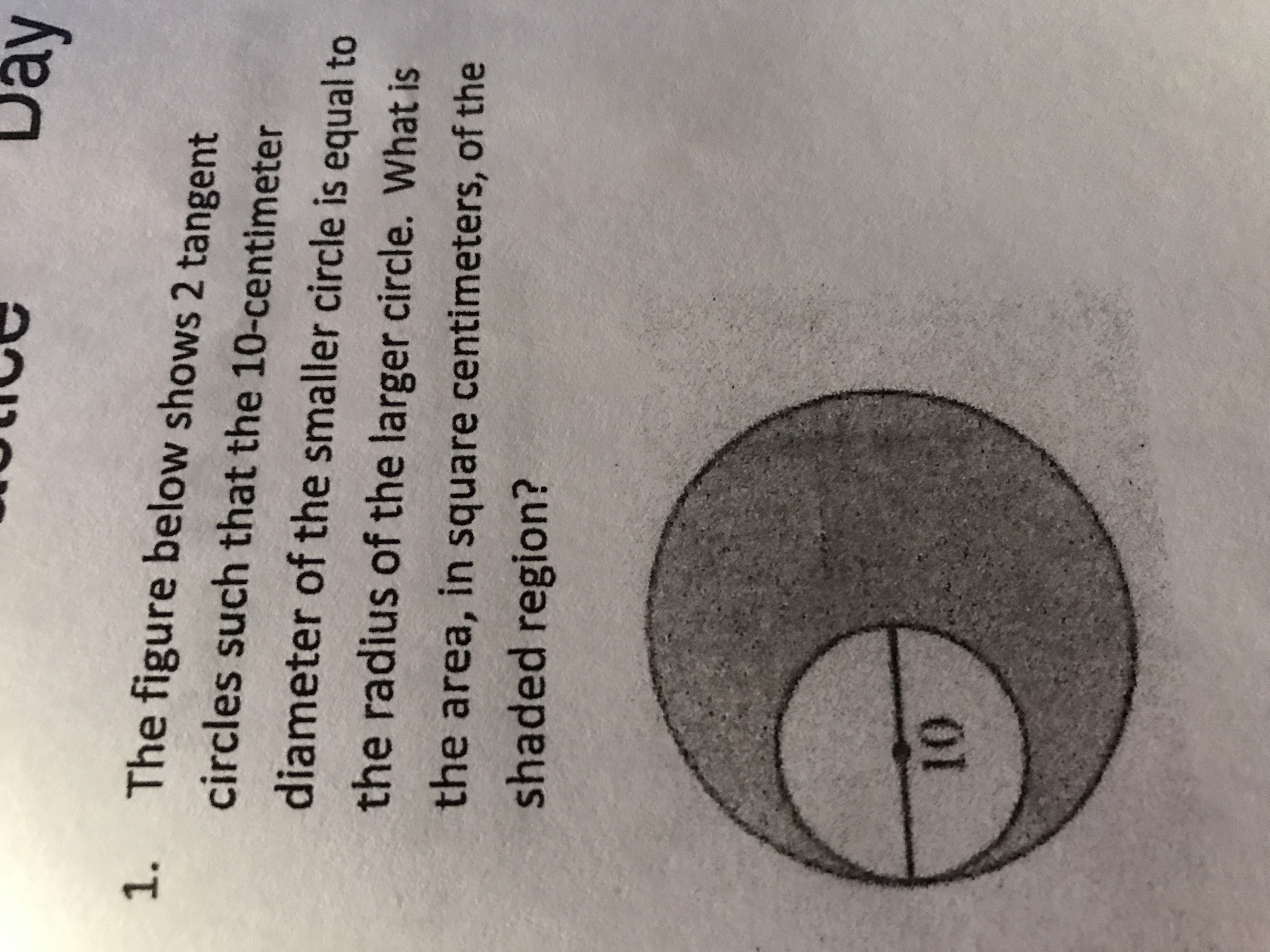 Answered Day The Figure Below Shows 2 Tangent… Bartleby