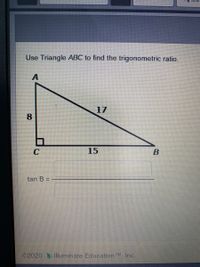 Answered: Use Triangle ABC to find the… | bartleby