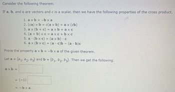 Answered: Consider The Following Theorem. If A,… | Bartleby