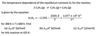 Answered The temperature dependence of the bartleby