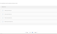 Cost classifications used for predicting cost behavior include:
Multiple Choice
Variable cost and fixed cost.
Direct cost and indirect cost.
Product cost and period cost.
Relevant cost and irrelevant cost.
< Prev
4 of 8
Next >
