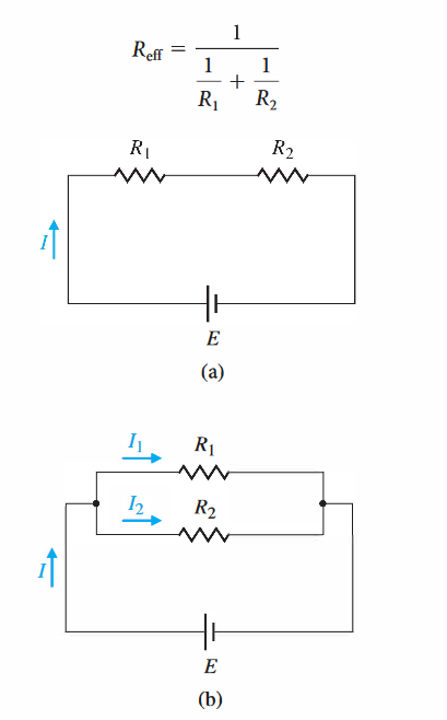 Answered: Ref 1 R, R2 RI R2 (a) I1 R1 I2 R2 (b) | bartleby