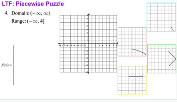 Domain and range puzzle 