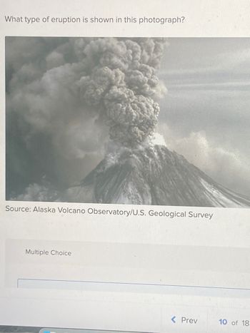 Answered: Source: Alaska Volcano Observatory/U.S.… | Bartleby