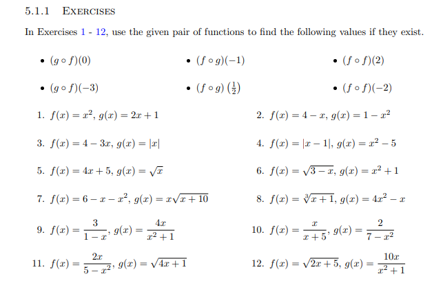 Answered: 5.1.1 EXERCISES In Exercises 1- 12, use… | bartleby