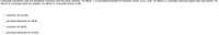 Coronado Industries uses the perpetual inventory and the gross method. On March 1, it purchased $52000 of inventory, terms 2/10, n/30. On March 3, Coronado returned goods that cost $5200. On
March 9, Coronado paid the supplier. On March 9, Coronado should credit
O inventory for $1040.
O purchase discounts for $936.
O inventory for $936.
O purchase discounts for $1040.
