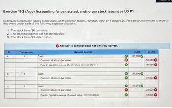 Answered: Exercise 11-3 (Algo) Accounting For… | Bartleby