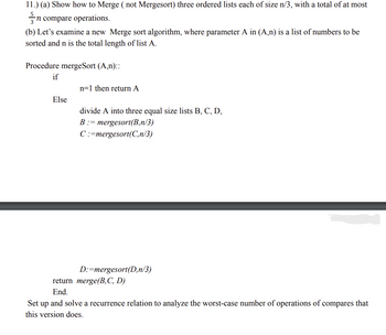 Answered: Recurrence Relation | Bartleby