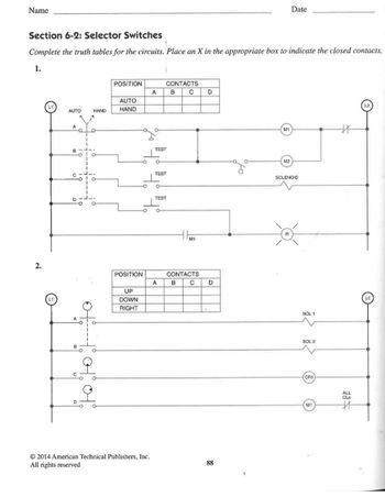 Answered: Section 6-2: Selector Switches Complete… | Bartleby