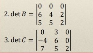 Answered: Solve The Determinants Of The Following… | Bartleby