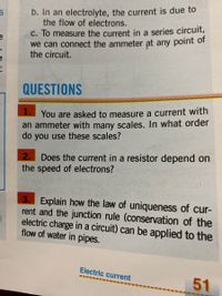 Answered: 1. You Are Asked To Measure A Current… | Bartleby