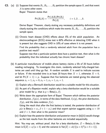 Answered: Suppose That Events B₁, B2, ..., Bk… | Bartleby