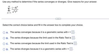 Answered: Use Any Method To Determine If The… | Bartleby