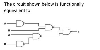 Answered: The Circuit Shown Below Is Functionally… | Bartleby