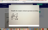 Answered: Simplify The Complex Rational… | Bartleby