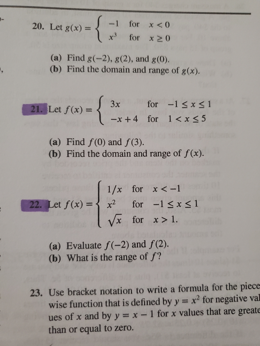 Answered 3x For 1 X 1 Let F X X 4 For Bartleby