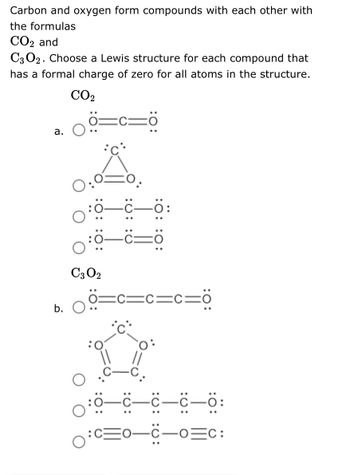 Answered: Carbon and oxygen form compounds with… | bartleby