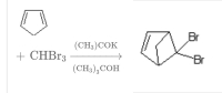 Br
(CH3)COK
+ CHB13
Br
(CH3);COH
