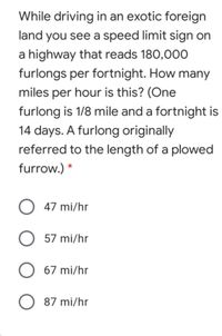 What's A Furlong - The Standard Unit of Measure in Racing