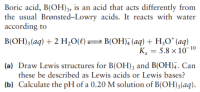 H3BO3 Lewis Structure: How to Draw the Lewis Structure for B(OH)3