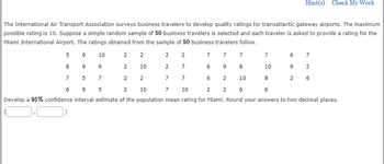 Appendix B - Sample Sizes, Sample Estimates, and Confidence Intervals, Guidebook for Conducting Airport User Surveys