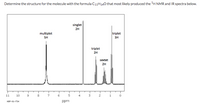 Determine the structure for the molecule with the formula C11H140 that most likely produced the 'H NMR and IR spectra below.
singlet
2H
multiplet
SH
triplet
зн
triplet
2H
sextet
2H
11
10
1.
HEP-01-734
ppm
