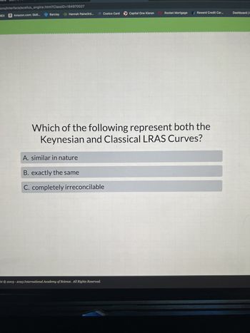 Answered: Which of the following represent both…