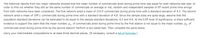 The historical reports from two major networks showed that the mean number of commercials aired during prime time was equal for both networks last year. In
order to find out whether they still air the same number of commercials on average or not, random and independent samples of 65 recent prime time airings
from both networks have been considered. The first network aired a mean of 110.9 commercials during prime time with a standard deviation of 4.3. The second
network aired a mean of 109.1 commercials during prime time with a standard deviation of 4.8. Since the sample sizes are quite large, assume that the
population standard deviations can be estimated to be equal to the sample standard deviations, 4.3 and 4.8. At the 0.05 level of significance, is there sufficient
evidence to support the claim that the mean number, u,, of commercials aired during prime time by the first station is not equal to the mean number, l, of
commercials aired during prime time by the second station? Perform a two-tailed test. Then complete the parts below.
Carry your intermediate computations to at least three decimal places. (If necessary, consult a list of formulas.)
