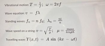 Answered: Please use the equations provided to… | bartleby