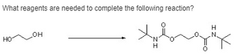 What reagents are needed to complete the following reaction?
OH
но
H
long
H