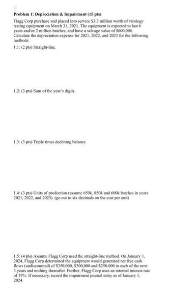 Answered 1.1 2 pts Straight line. 1.2 3 bartleby