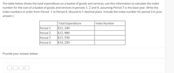 Answered: The table below shows the total… | bartleby