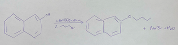 OH
1. NaOH, OH, refle
2.
t NaBr +H20