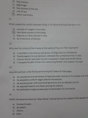 Answered: What caused the conflict between Philip… | bartleby