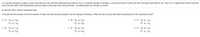 In a random sample of males, it was found that 22 write with their left hands and 209 do not. In a random sample of females, it was found that 67 write with their left hands and 469 do not. Use a 0.01 significance level to test the
claim that the rate of left-handedness among males is less than that among females. Complete parts (a) through (c) below.
a. Test the claim using a hypothesis test.
Consider the first sample to be the sample of males and the second sample to be the sample of females. What are the null and alternative hypotheses for the hypothesis test?
OC. Ho: P1 = P2
H;: P1 > P2
O B. Ho: P1 2 P2
O A. Ho: P1 # P2
H1: P1 = P2
H1: P, # P2
O E. Ho: P1 < P2
H: P1 #P2
O F. Ho: P1 = P2
H: P1 <P2
O D. Ho: P1 = P2
