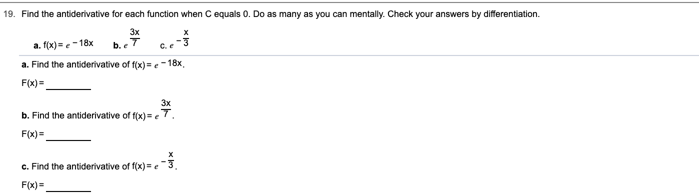 answered-19-find-the-antiderivative-for-each-bartleby