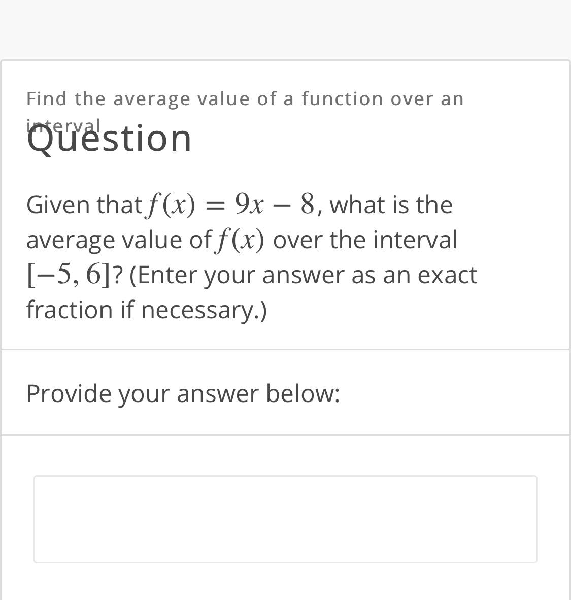 answered-find-the-average-value-of-a-function-bartleby